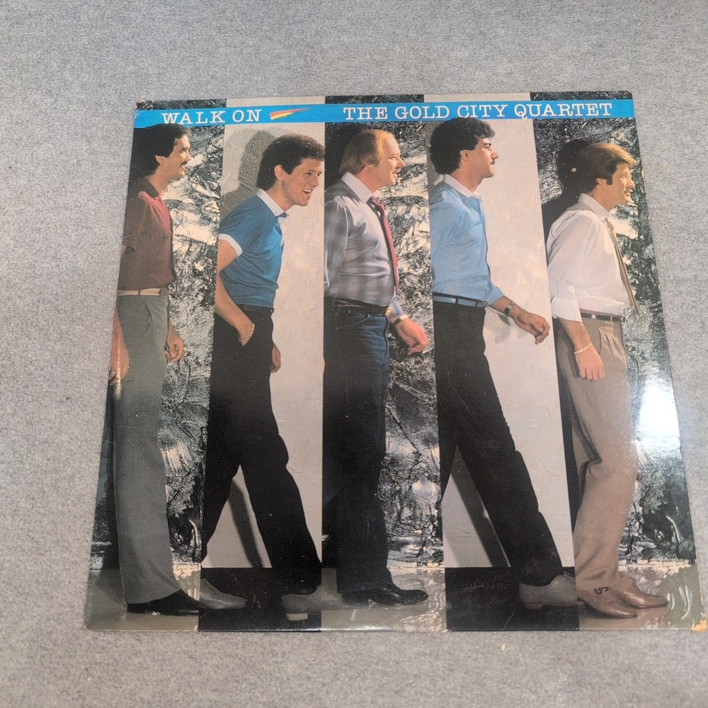 The Gold City Quartet Walk On Vinyl LP Southern Gospel 1984 R3882 - Picture 1 of 2